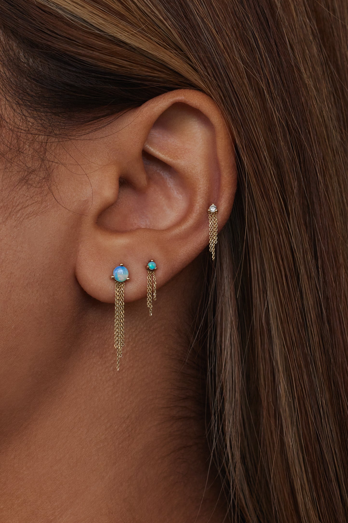 Opal Haze Earrings