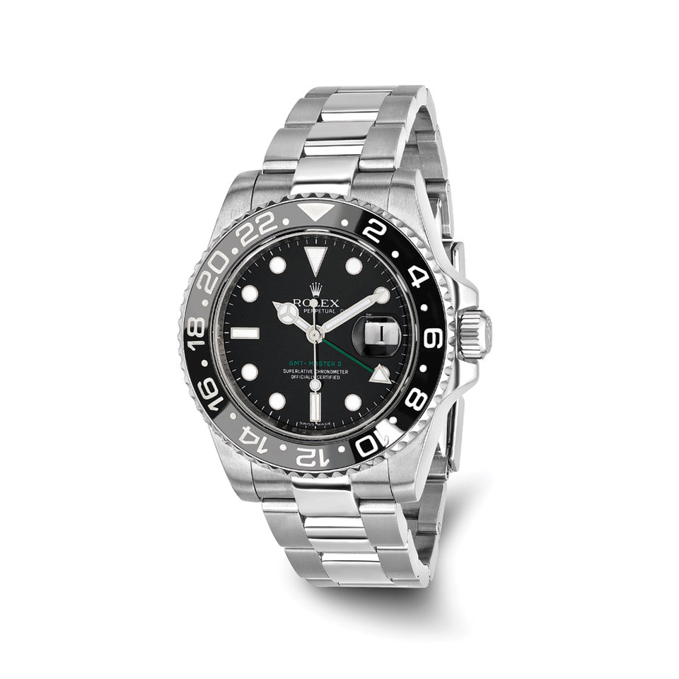 Pre-owned GMT Master II Black Dial