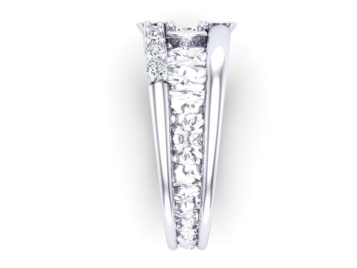 Custom Treasured Diamond Ring