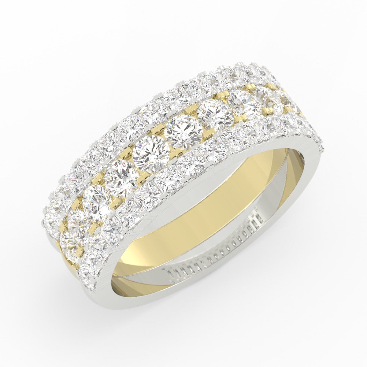 Triple Band Custom Ring