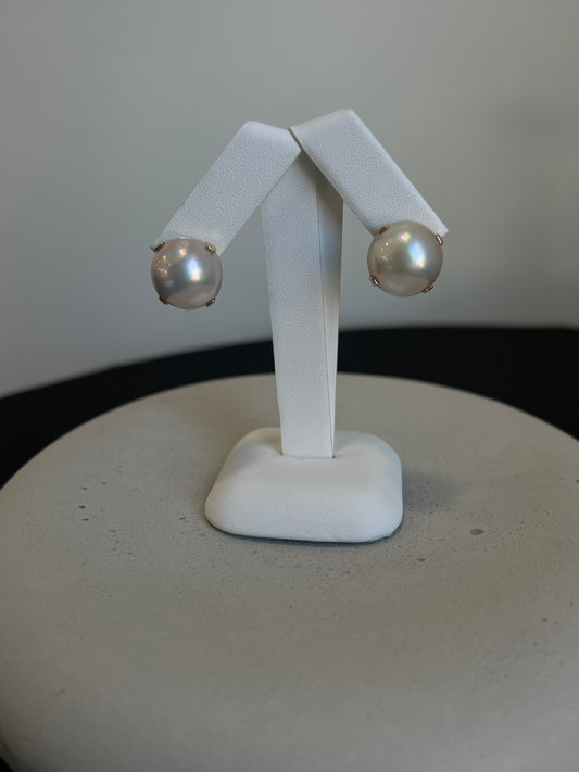 Mabe Pearl Earrings