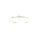 Three-Stone Opal Cuff Bracelet