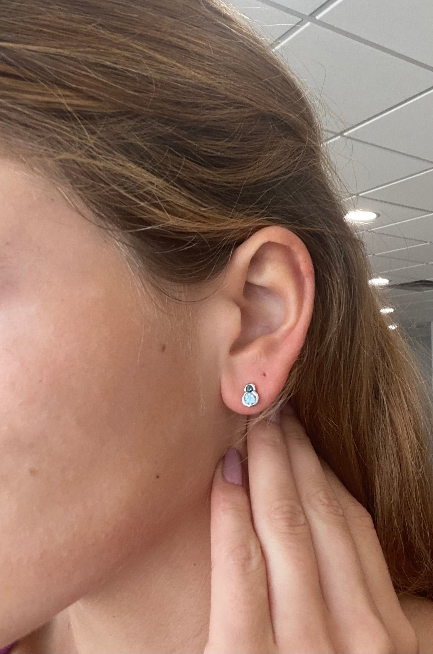 Double Topaz Earrings