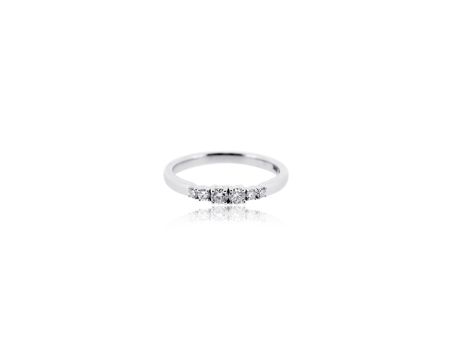 Six Diamond Ring Band