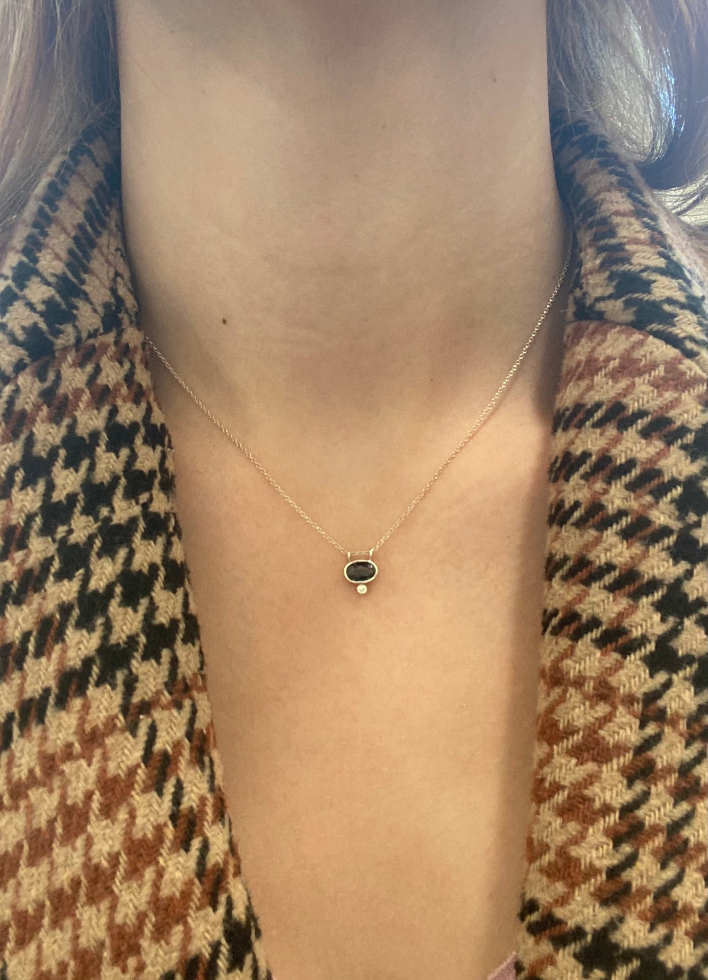 Sapphire and Diamond Pendant