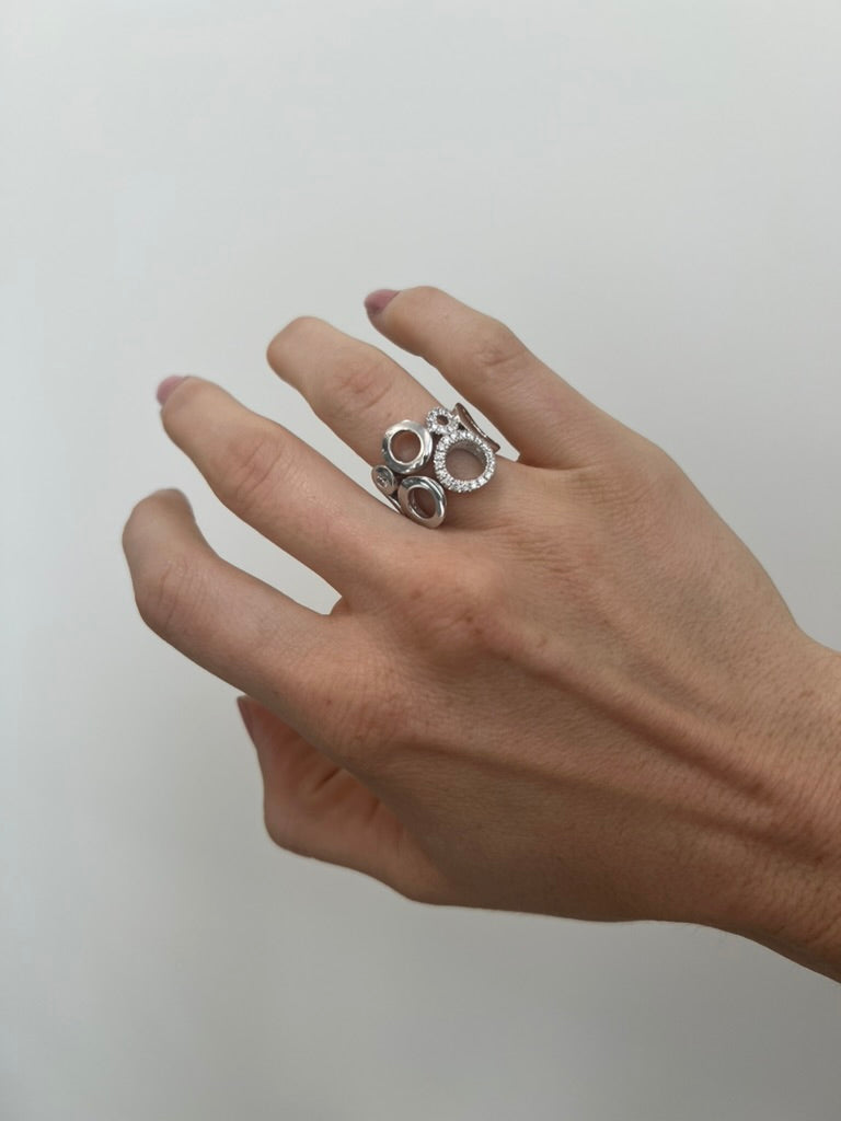 Diamond Circles Ring