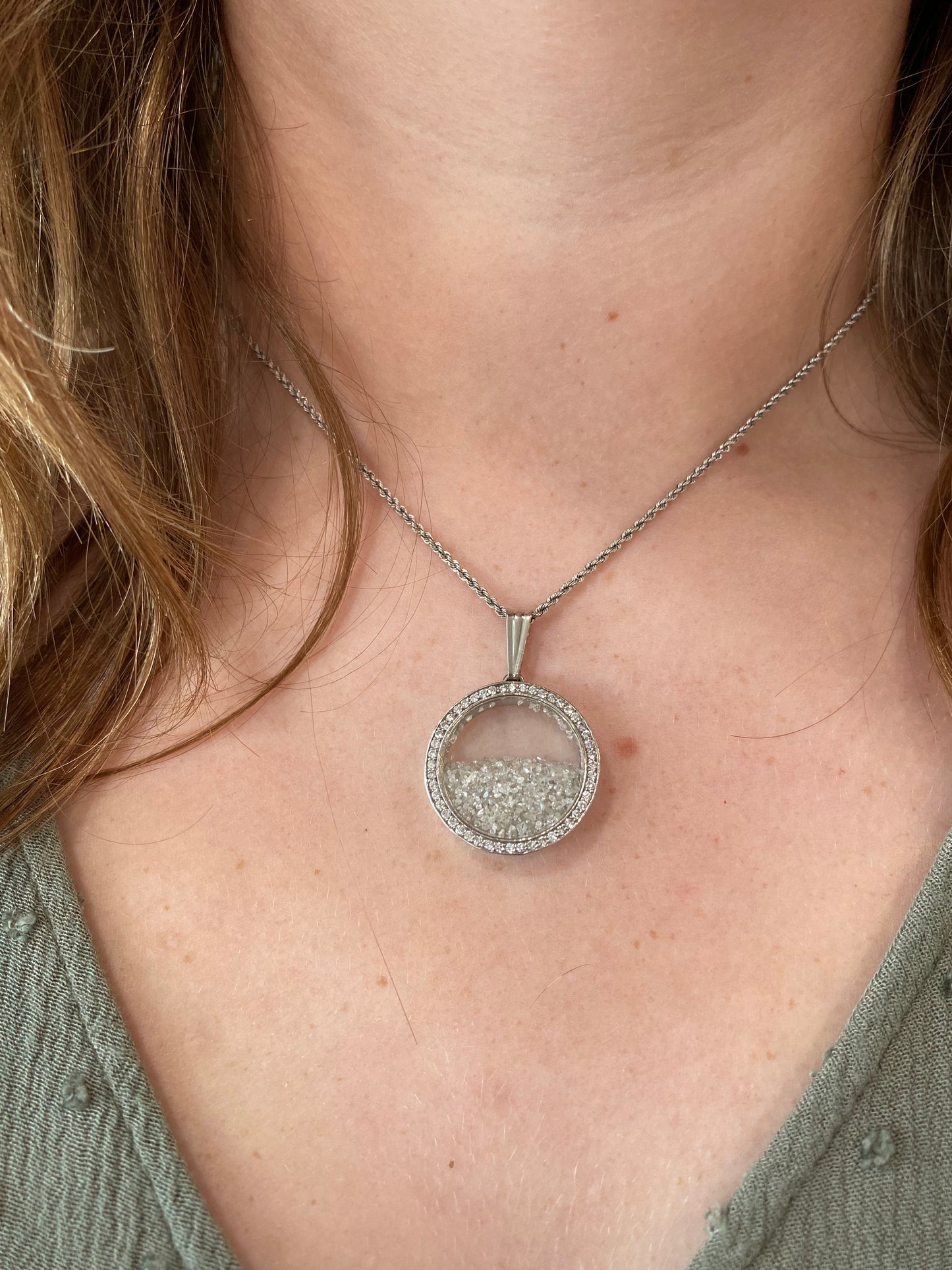 Diamond Shaker Pendant