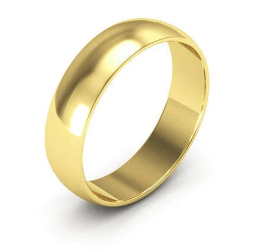 Ladies Gold Band