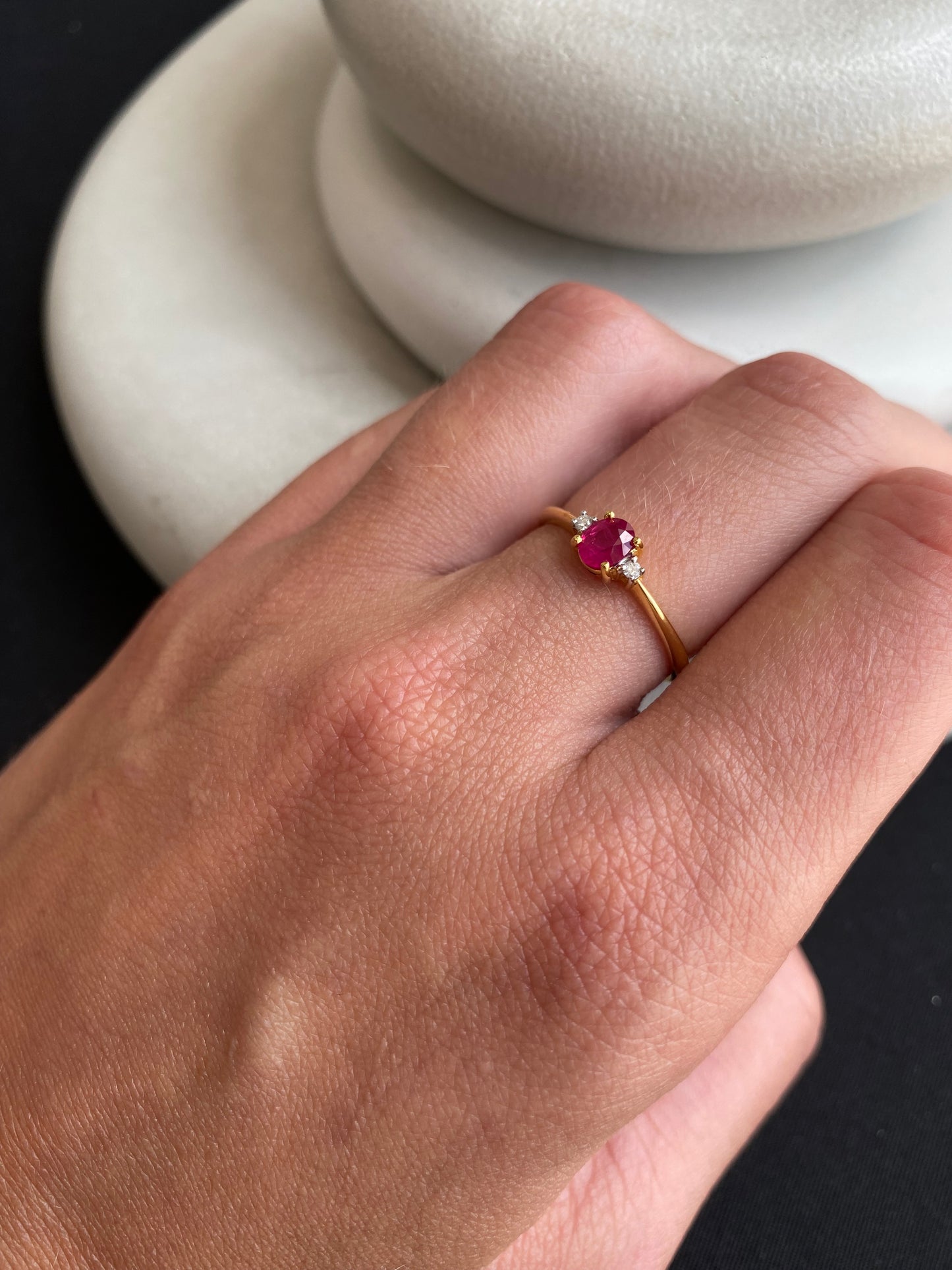 Gold Ruby Ring