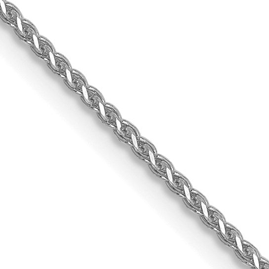 18kt White Gold Spiga Chain
