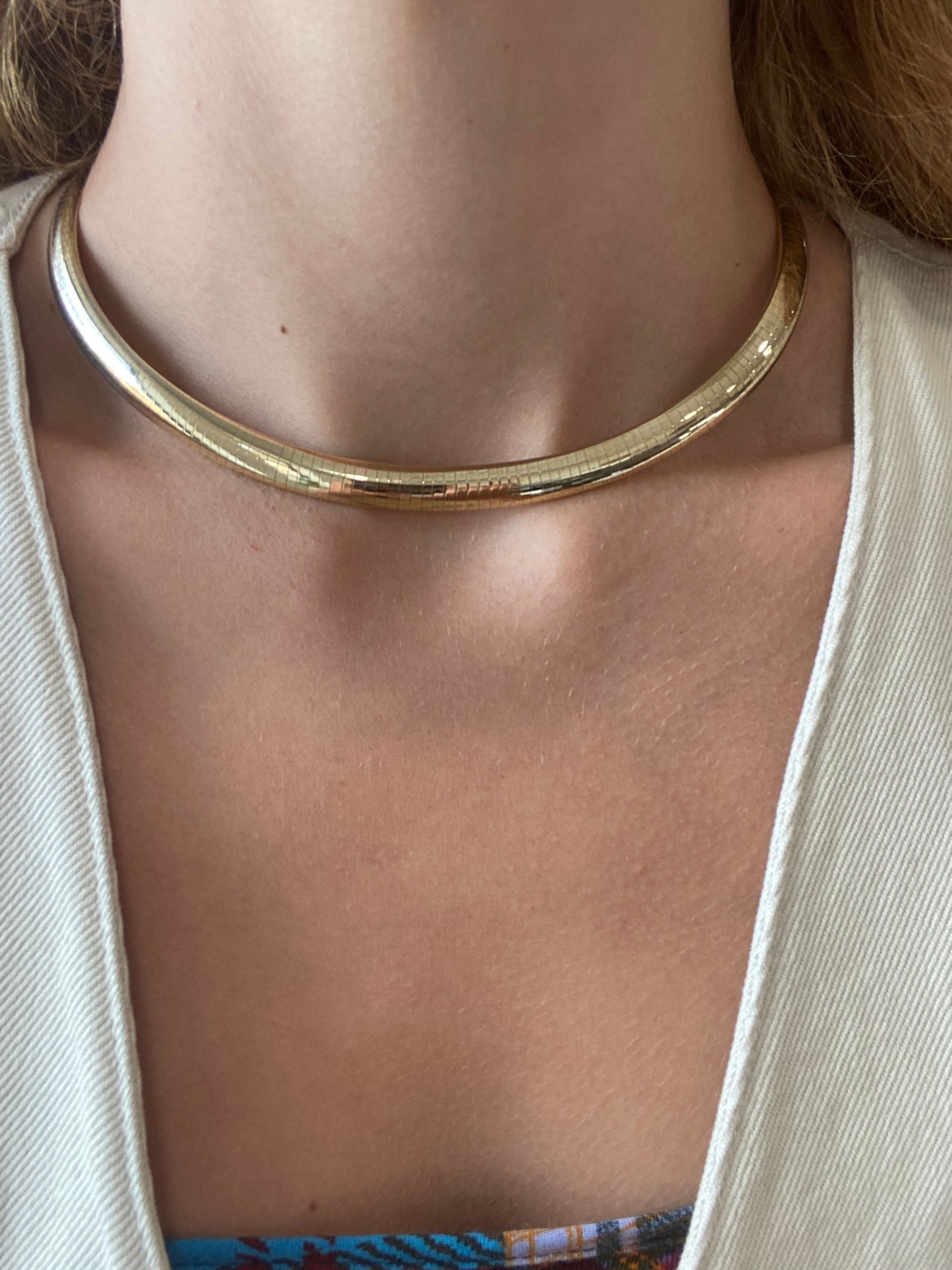 Gold Omega Collar
