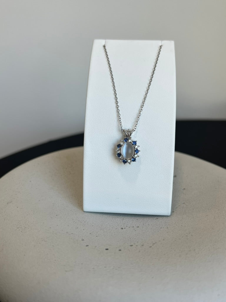 Cat's Eye Moonstone Pendant