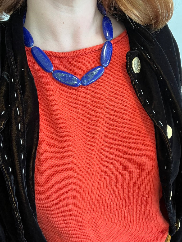 Lapis and Labradorite Necklace