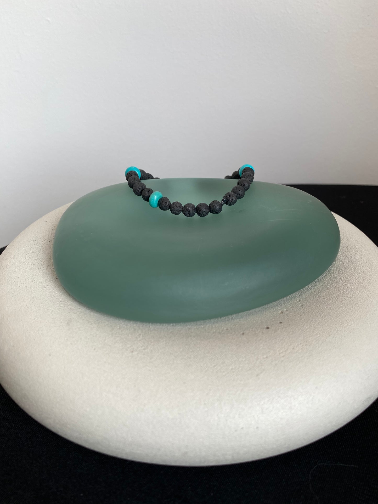 Turquoise beaded bracelet