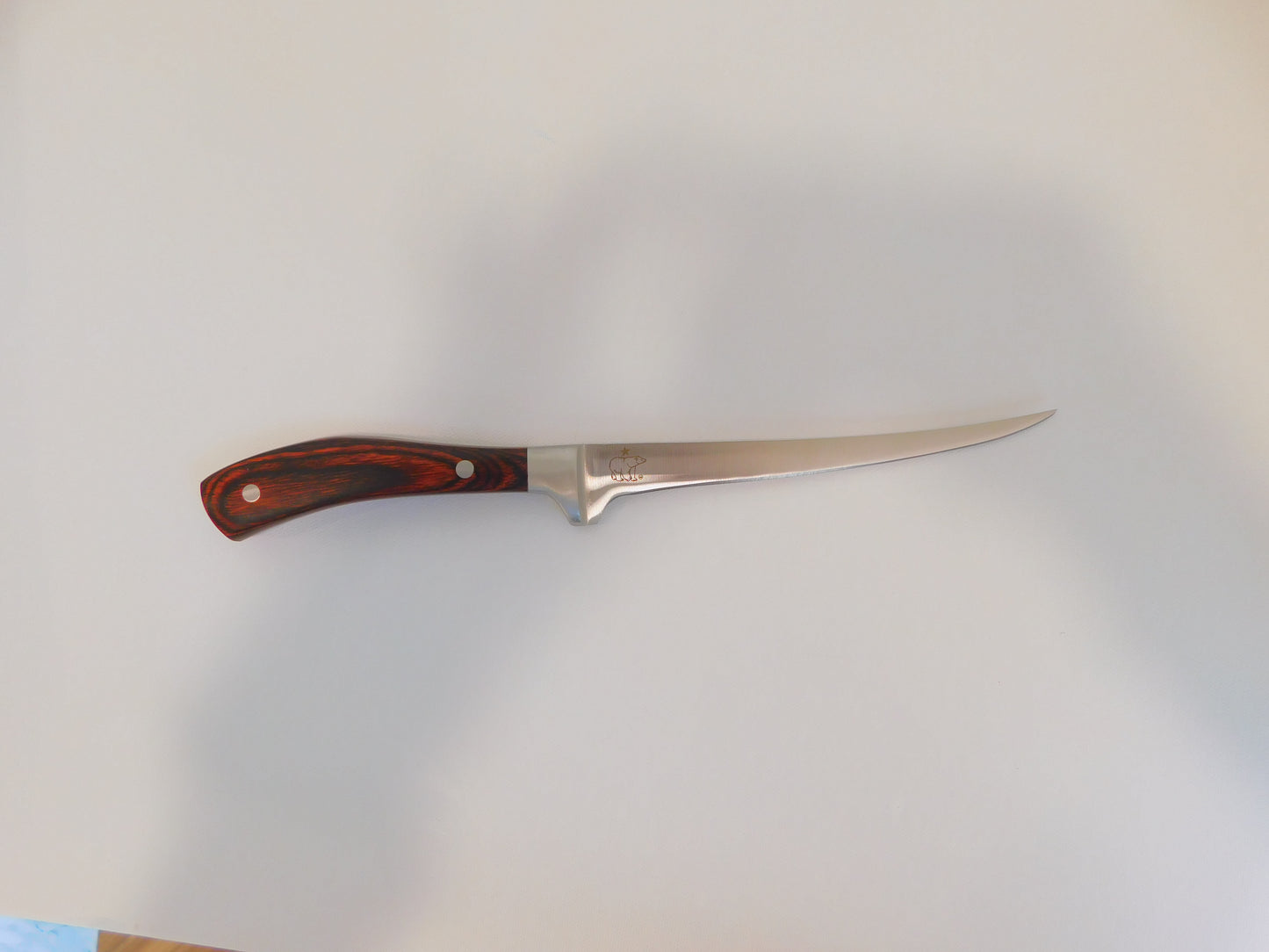 Fillet Knife with Wooden Handle