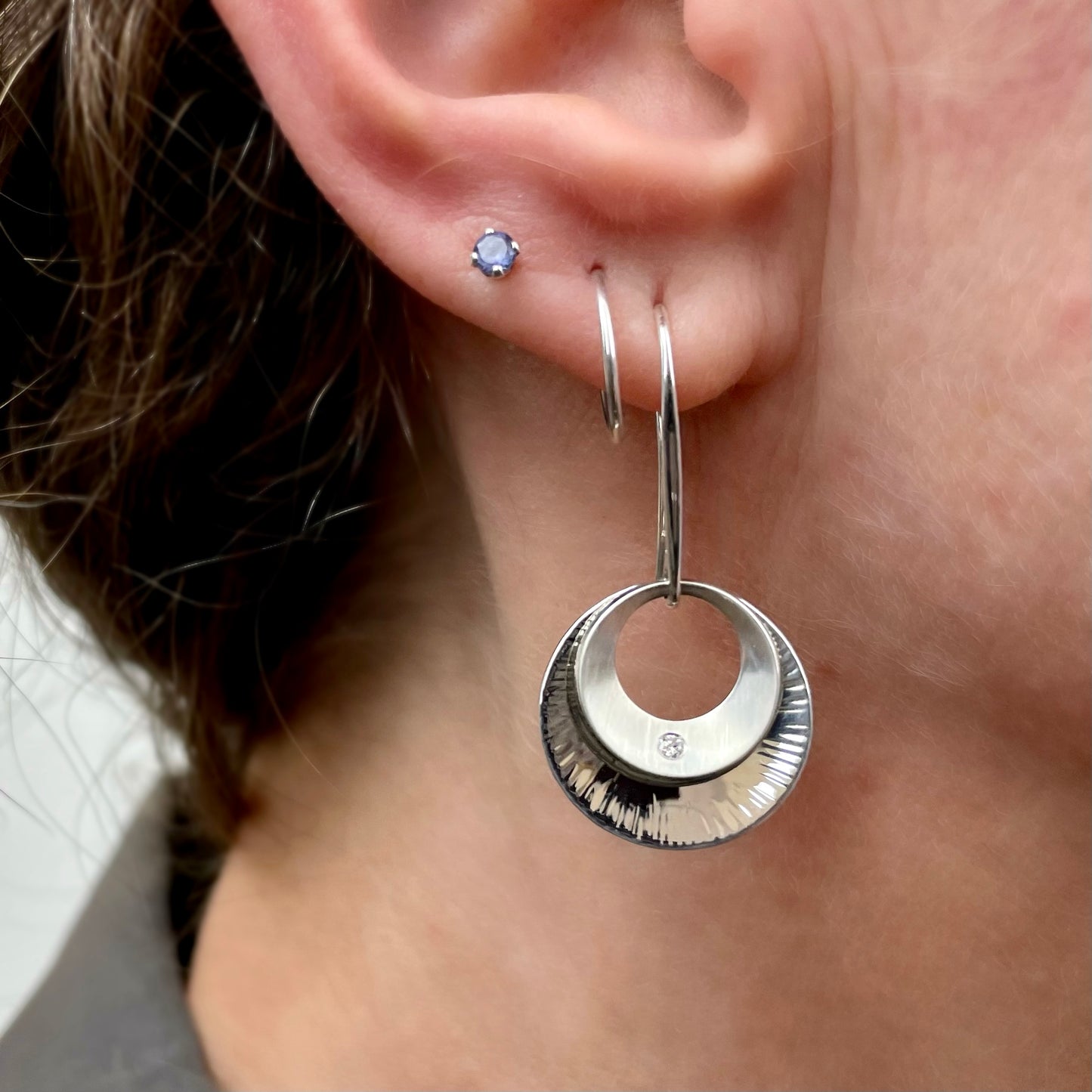 Shimmer Sterling Earrings