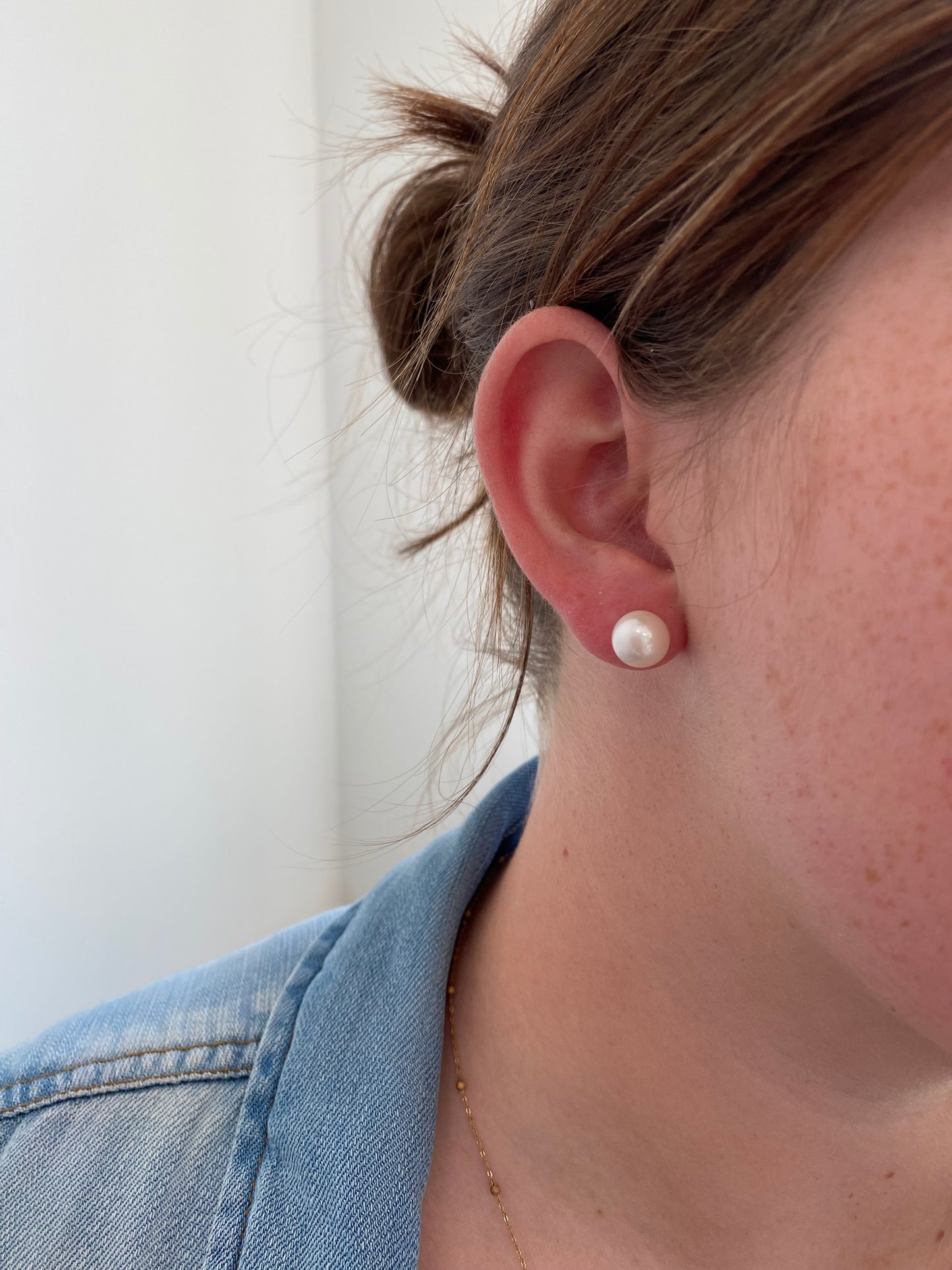 9mm Freshwater Pearl Studs