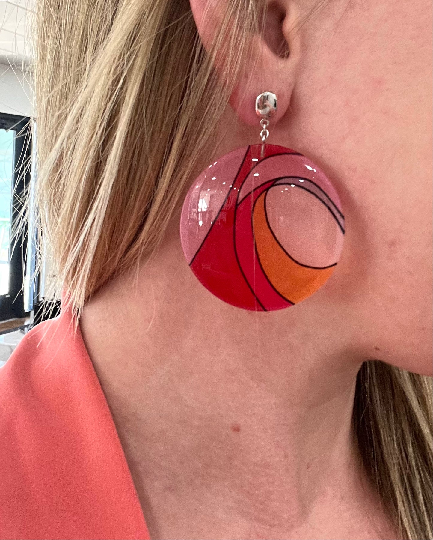 60's Inspired Earrings