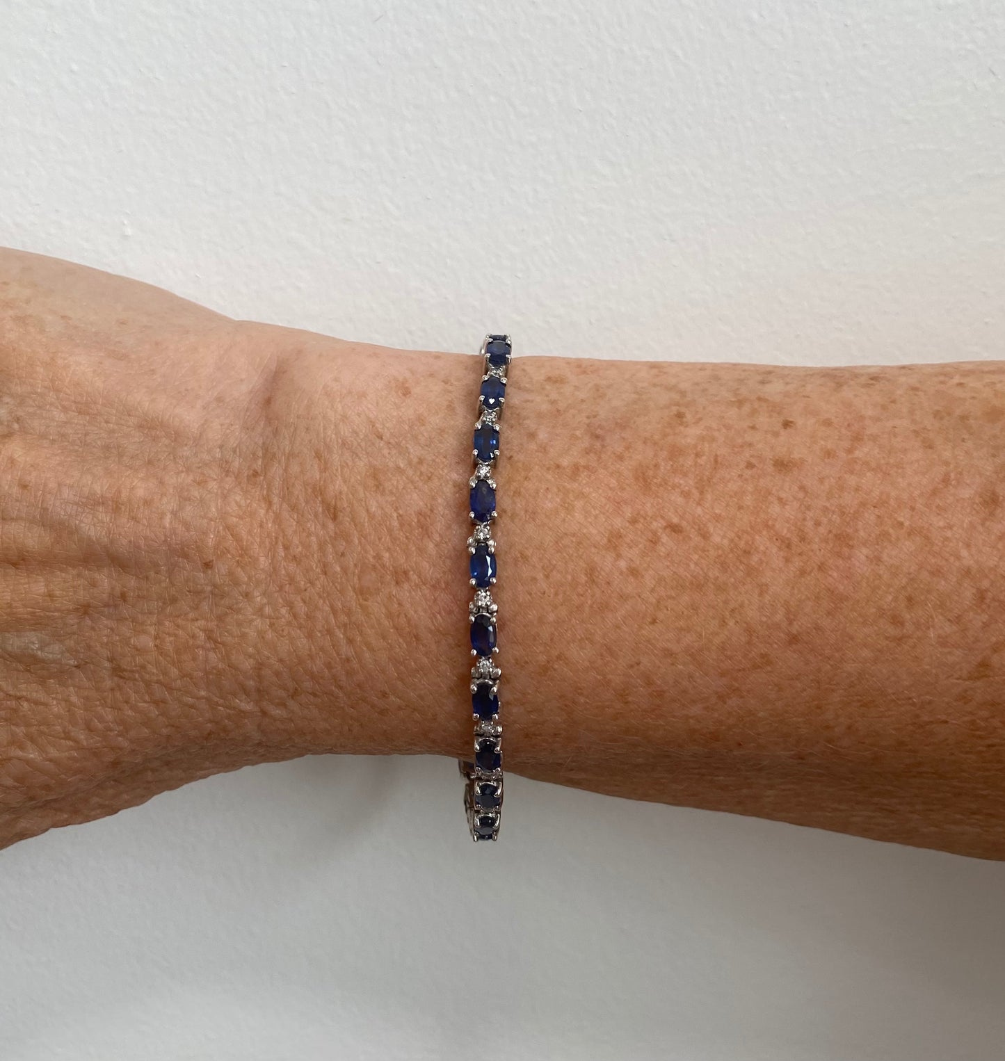 Sapphire and Diamond Estate Bracelet