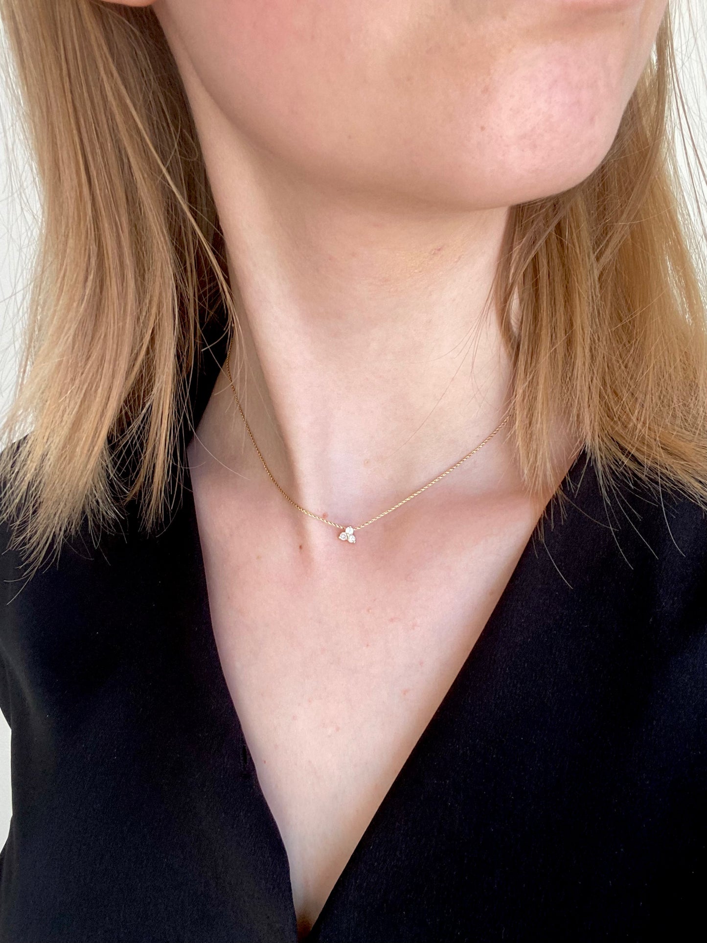 Diamond Cluster Pendant