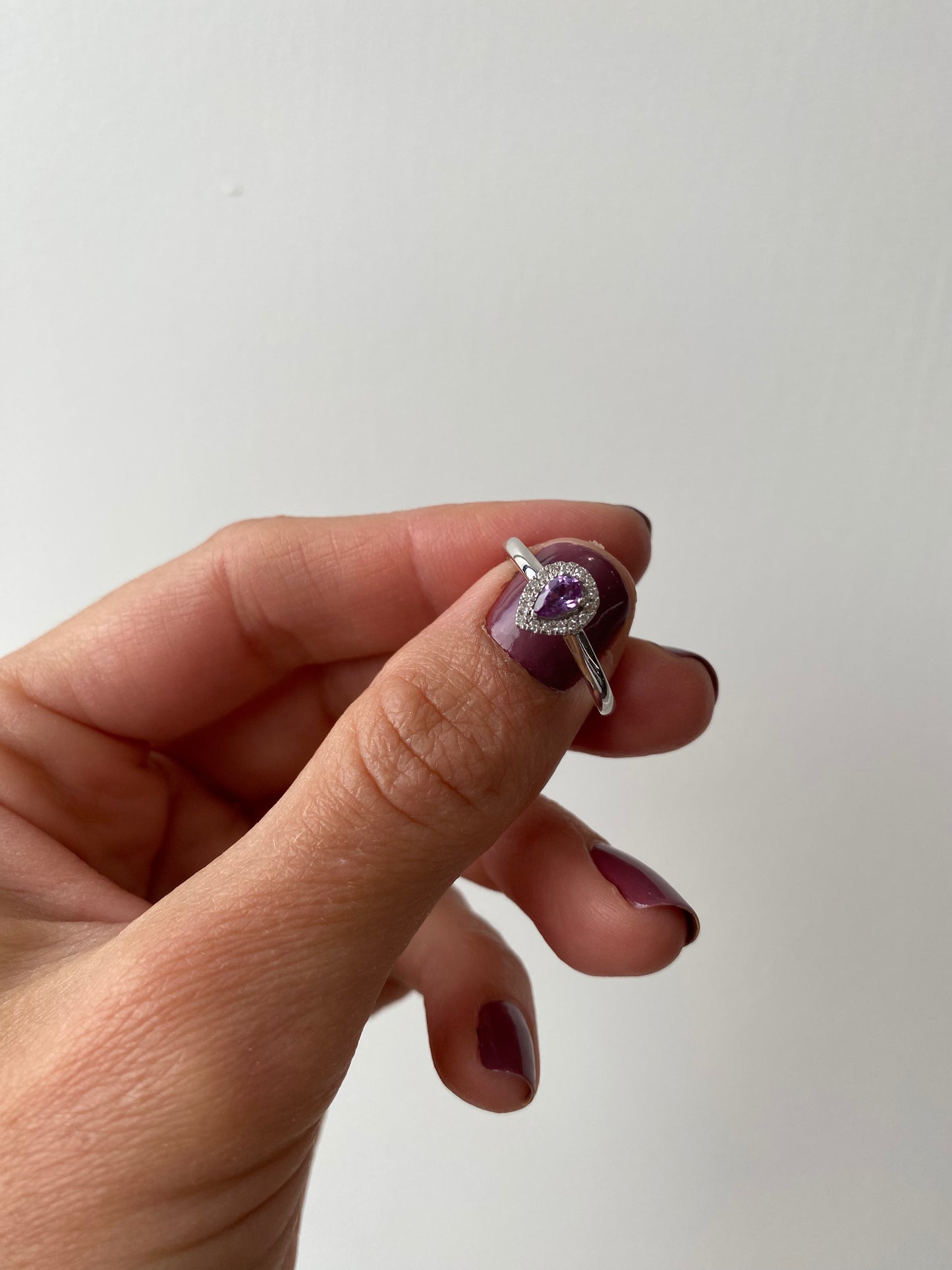 Alexandrite and Diamond Ring