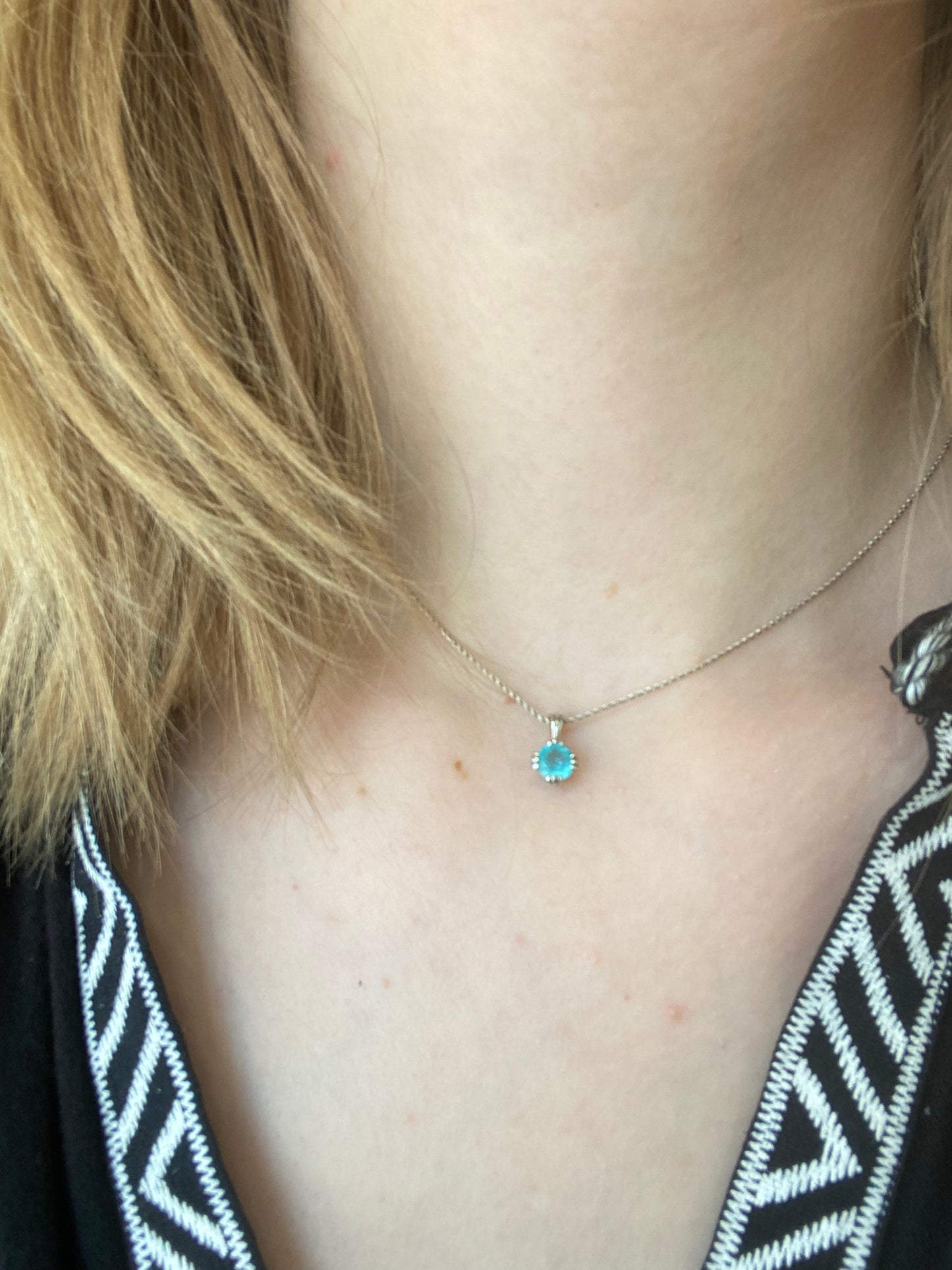 Apatite Gemstone Pendant