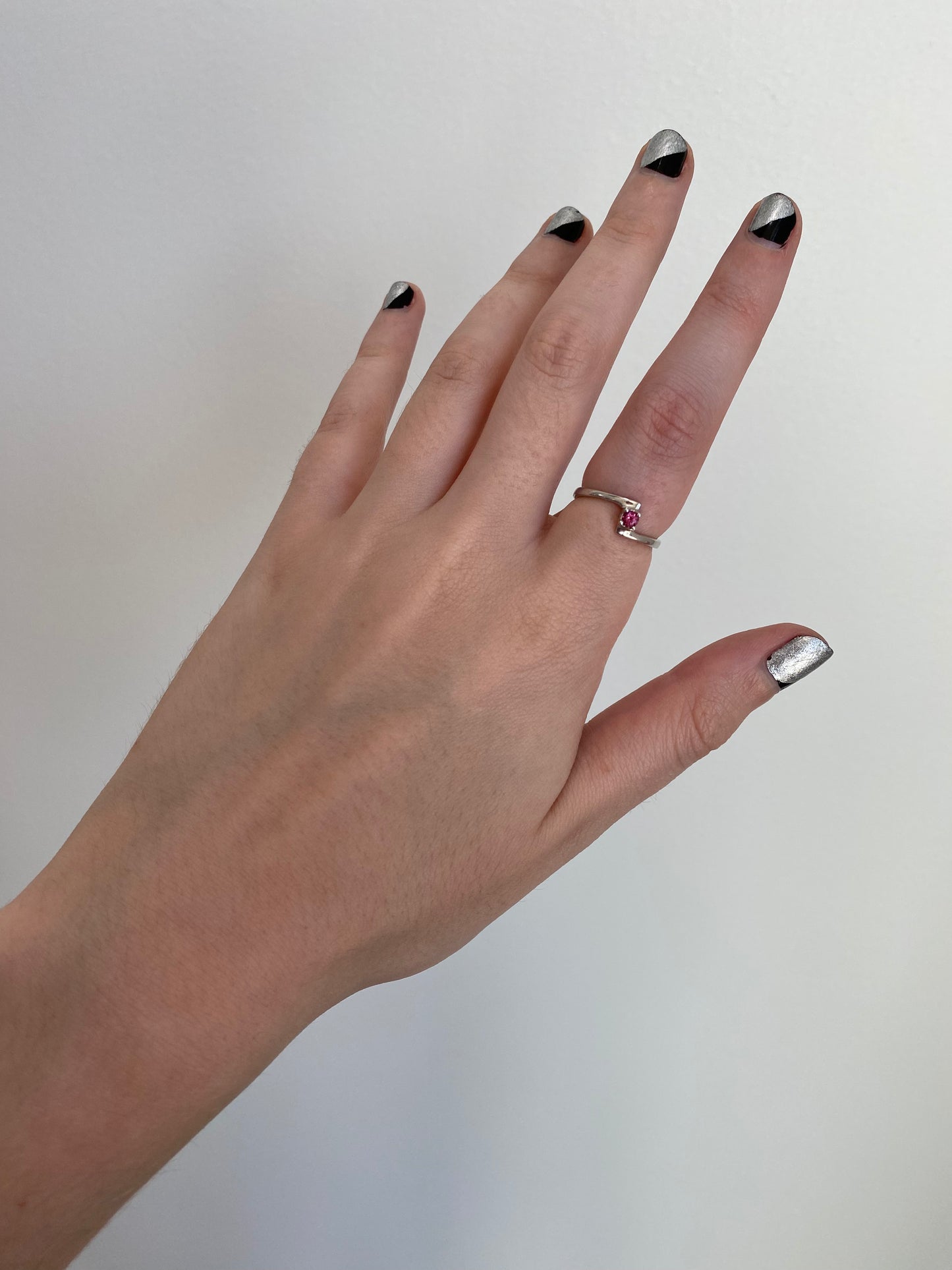 Birthstone Tourmaline Stacking Ring