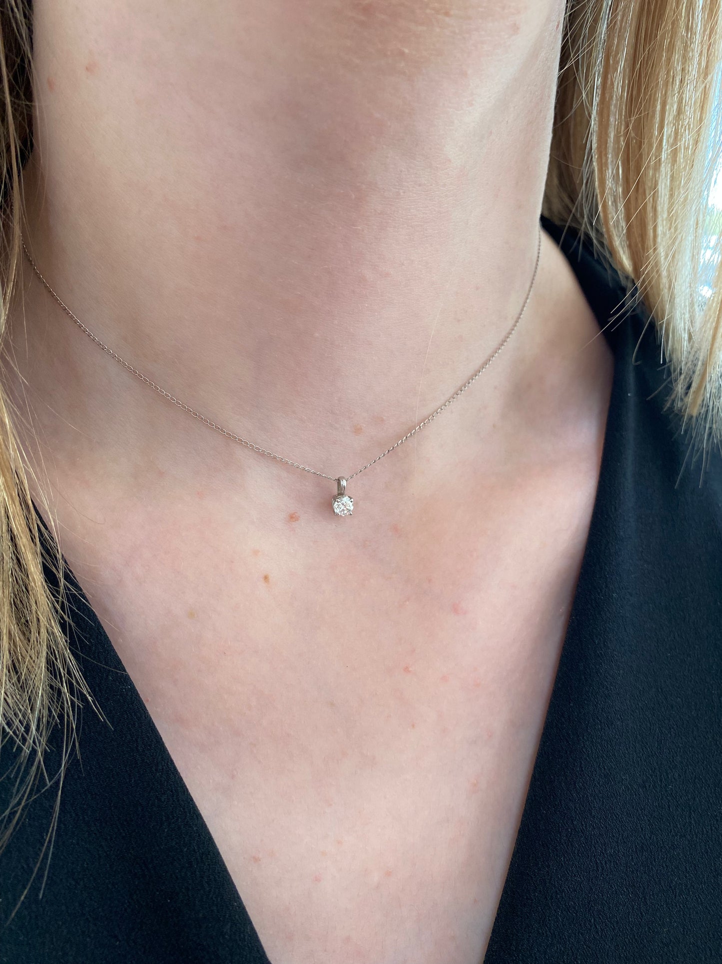 Diamond Drop Pendant