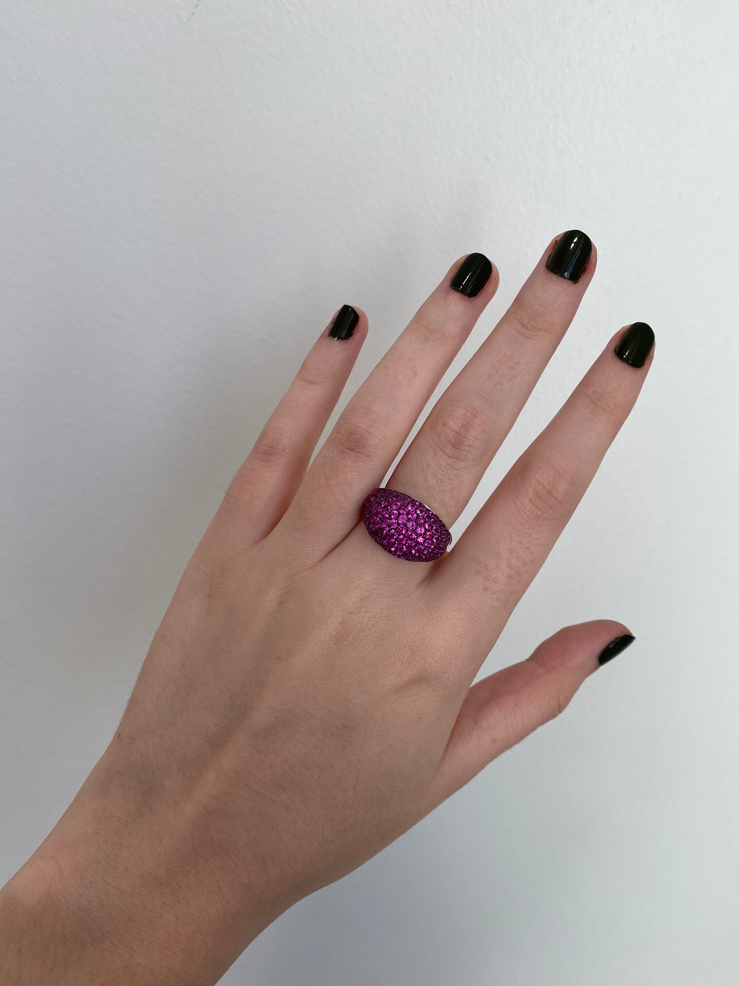 Domed Ruby Ring