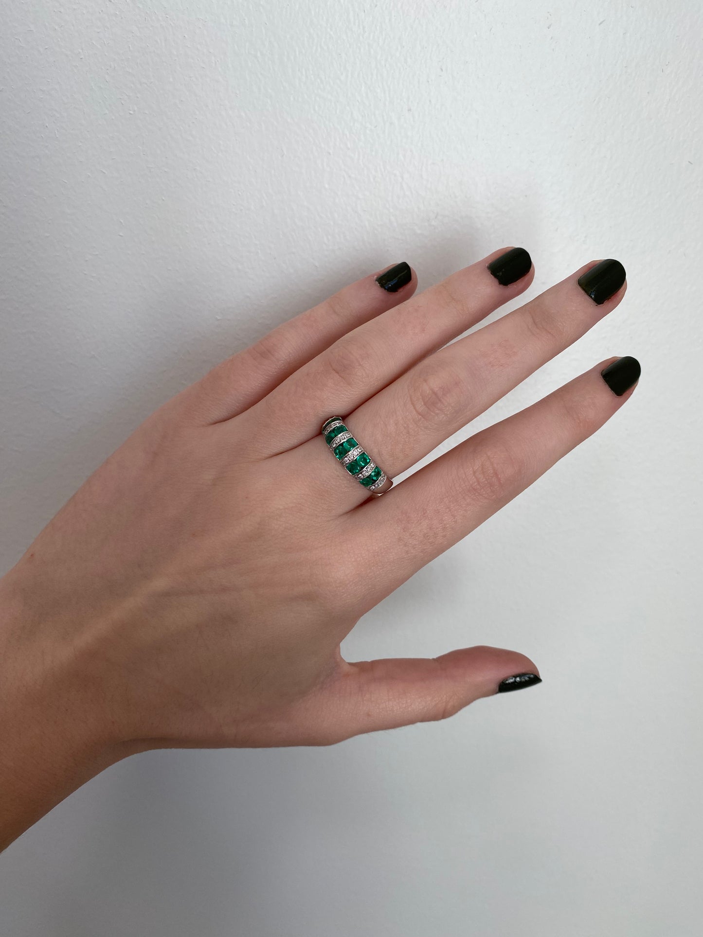 Emerald and Diamond Band