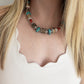 Antler and Turquoise Necklace