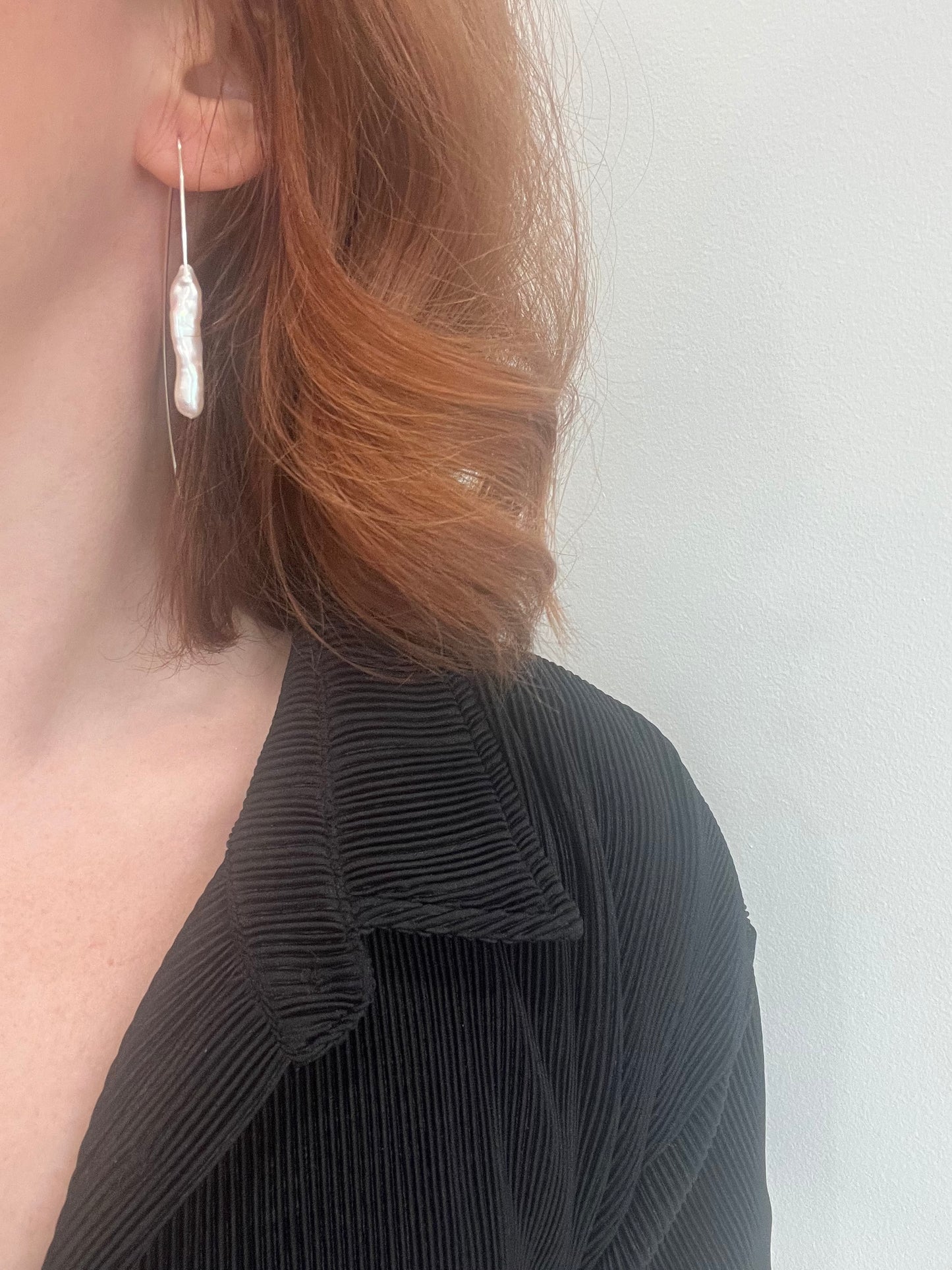 Stick Pearl Earrings