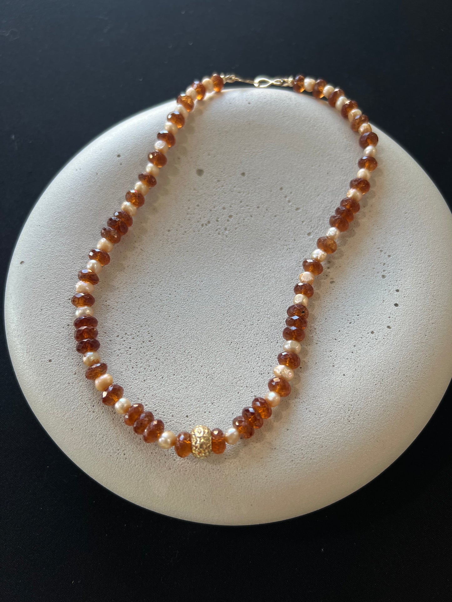 Pearl and Quartz Necklace