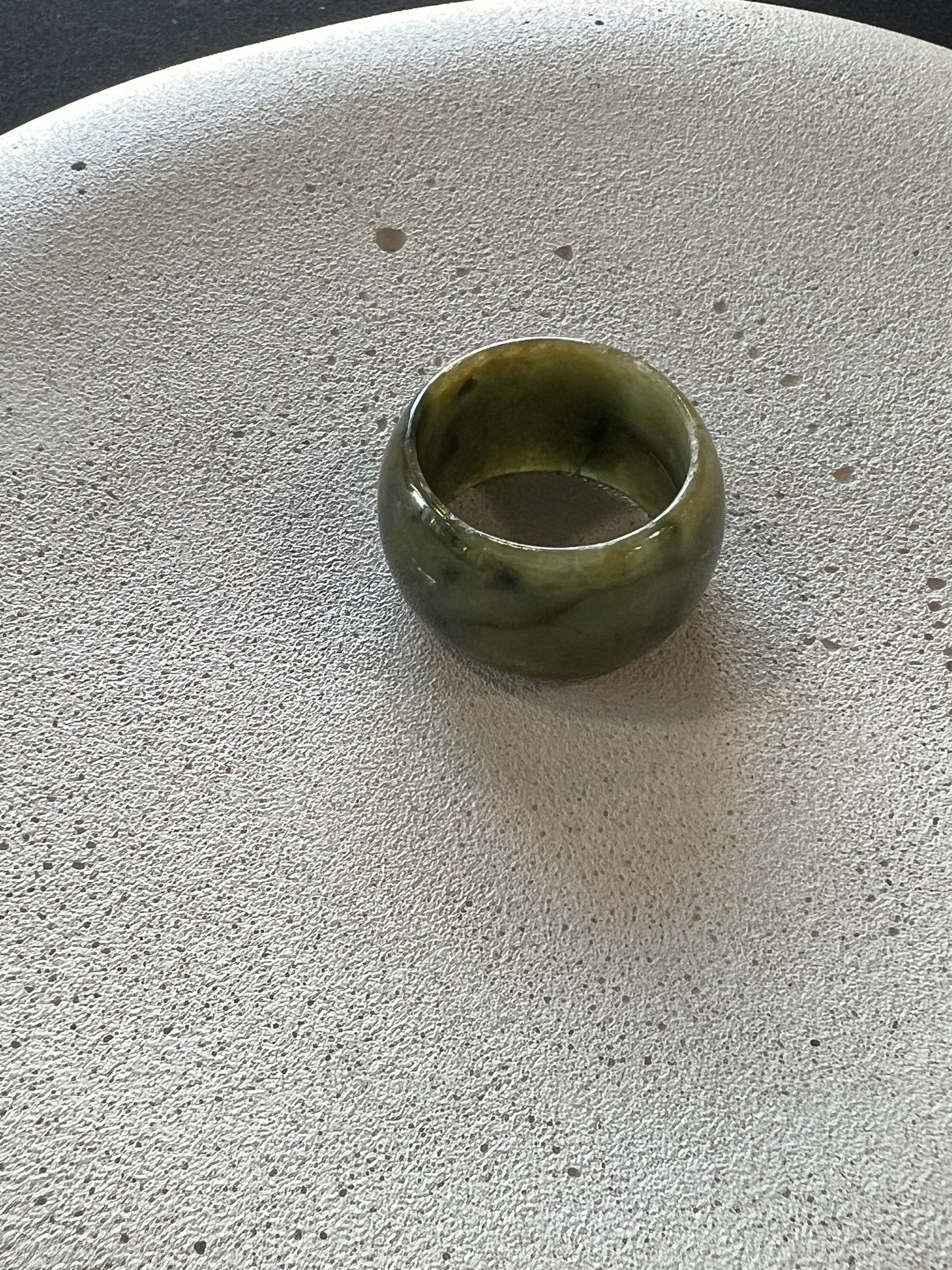 Jade Scarf Ring