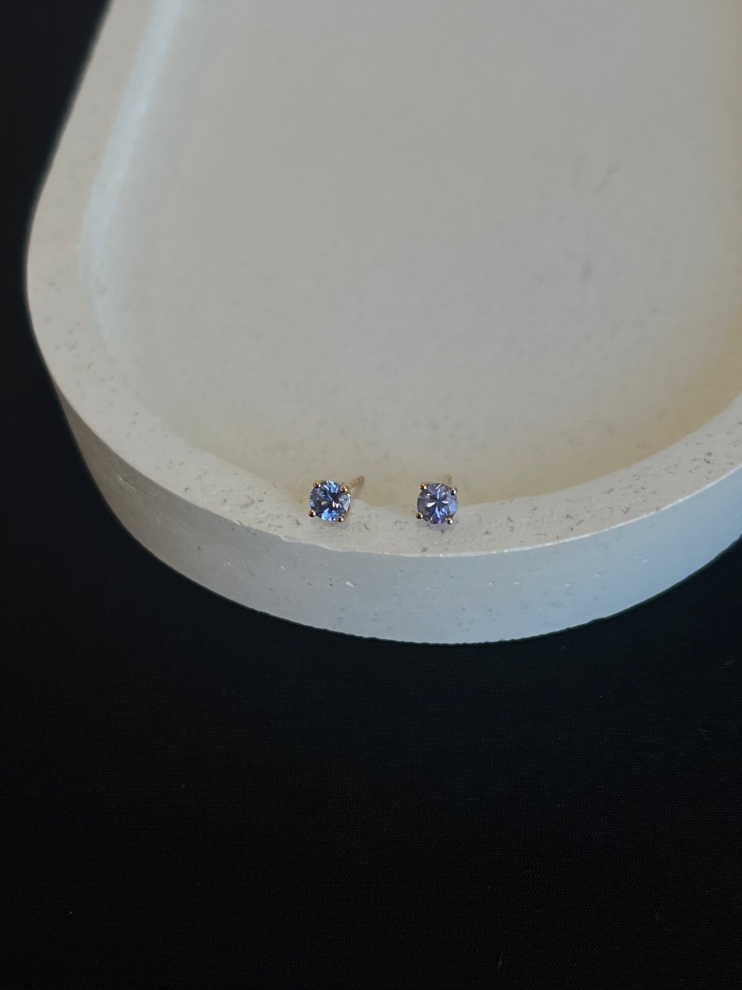 Tanzanite Studs