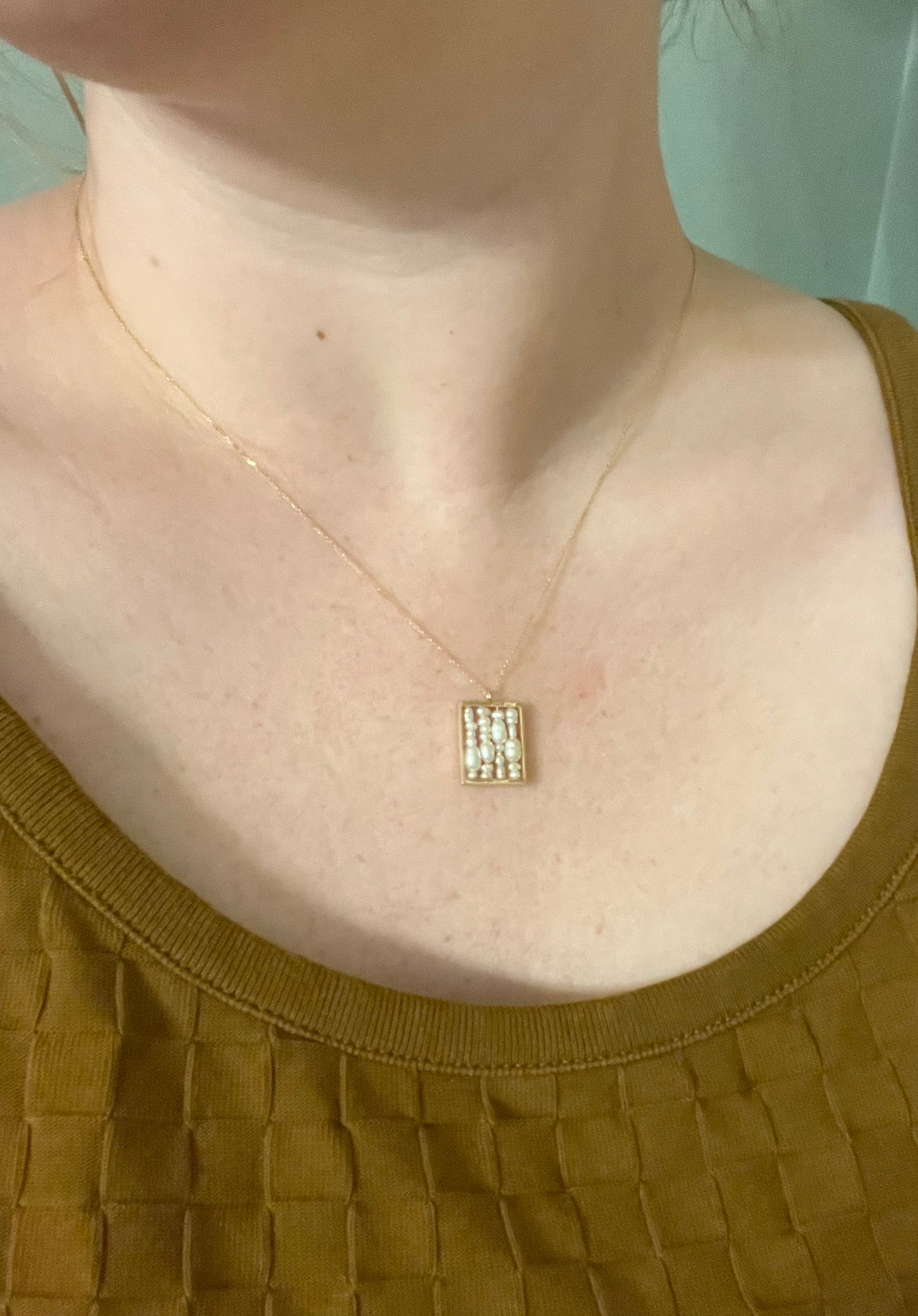 Pearl Weaving Necklace