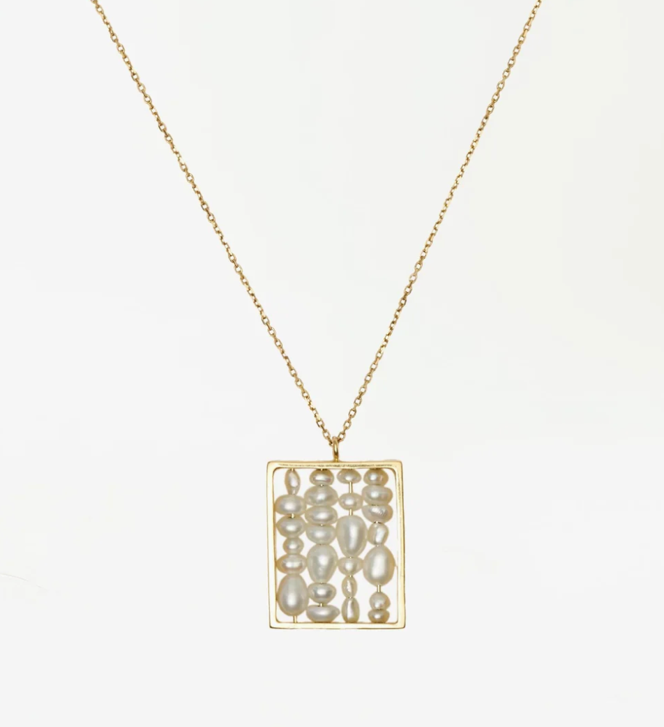 Pearl Weaving Necklace