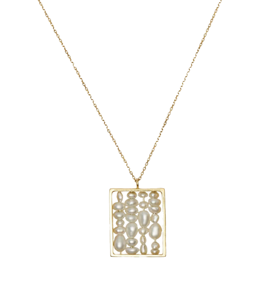 Pearl Weaving Necklace