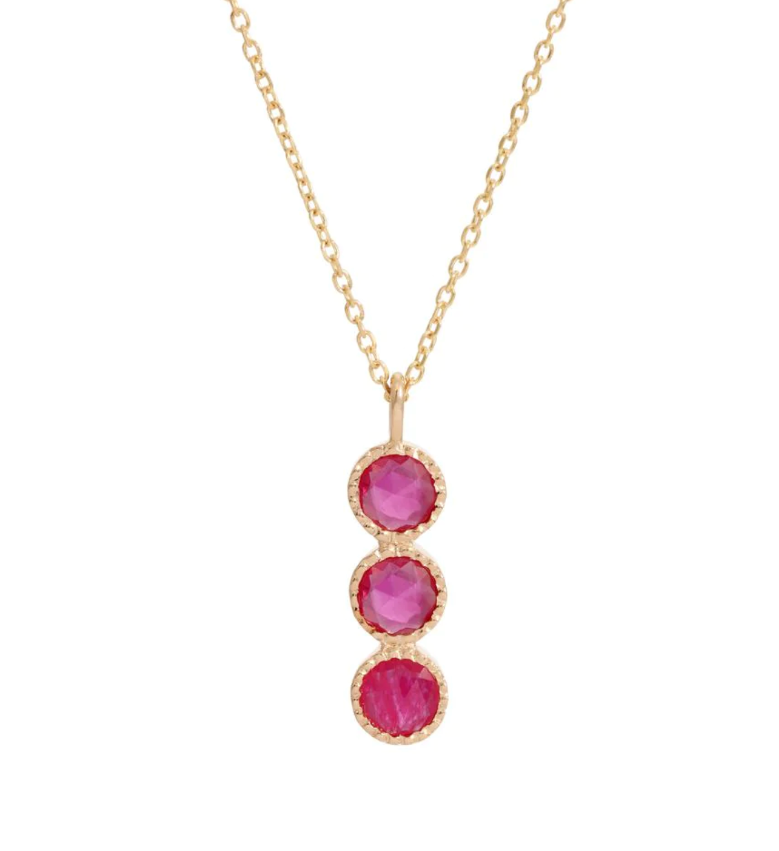 Ruby Mazurka Necklace
