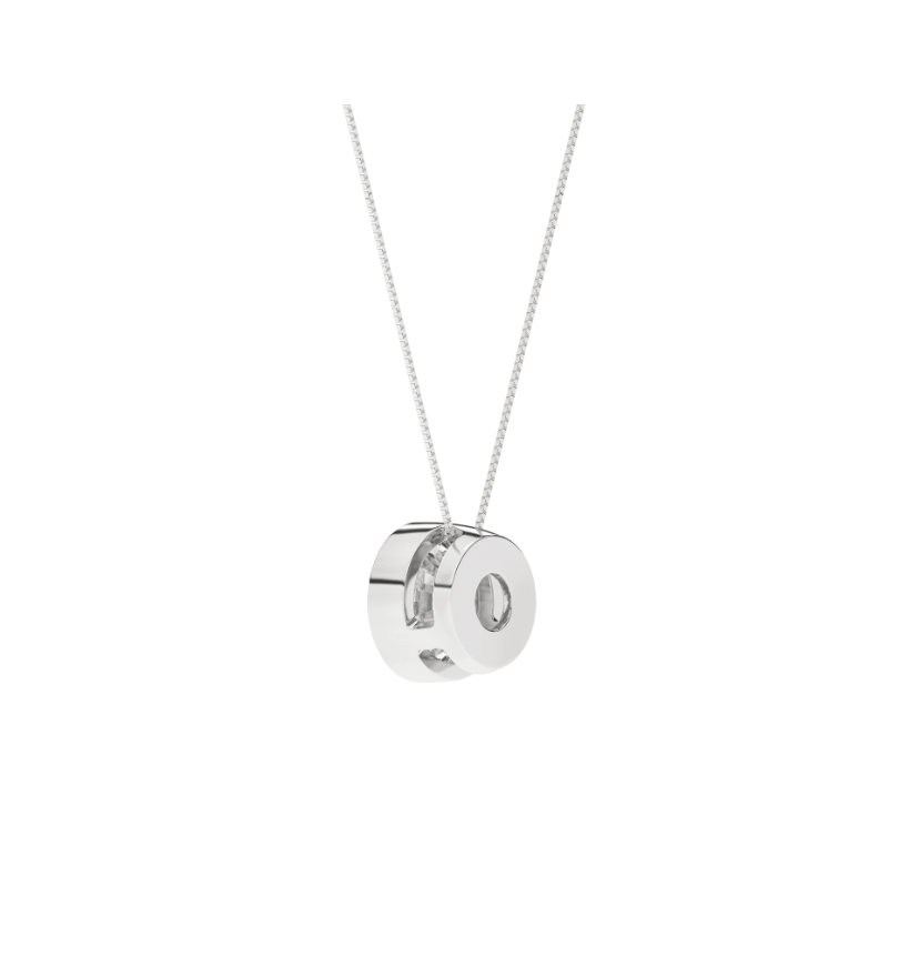 2 ct Lab Diamond Illusion Pendant