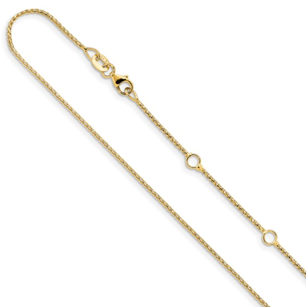 Gold Adjustable Franco Chain