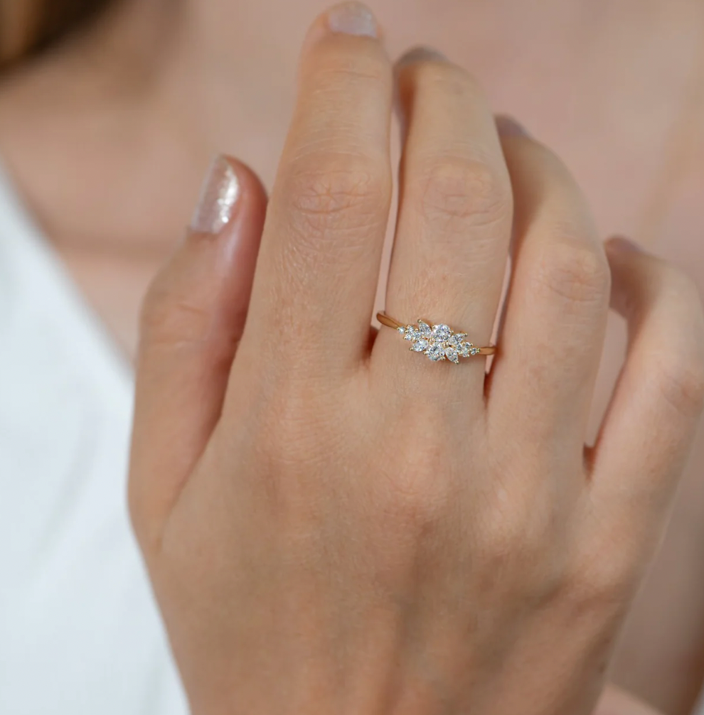 Flora Diamond Ring