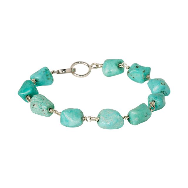 Turquoise Nugget Bracelet