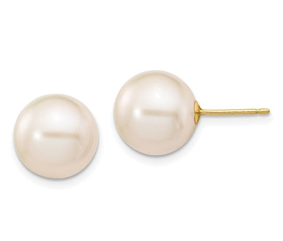 10mm Freshwater Pearl Studs