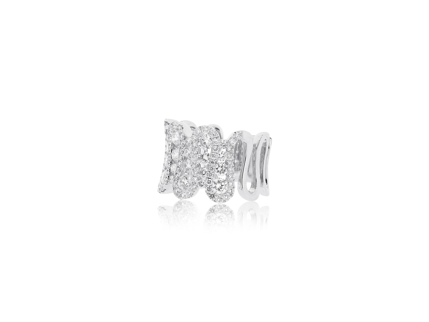 Floating Diamond Ring