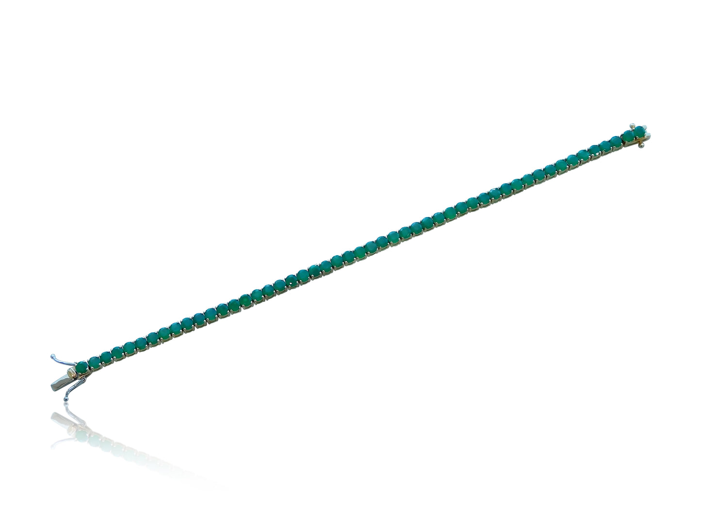 Emerald Line Bracelet