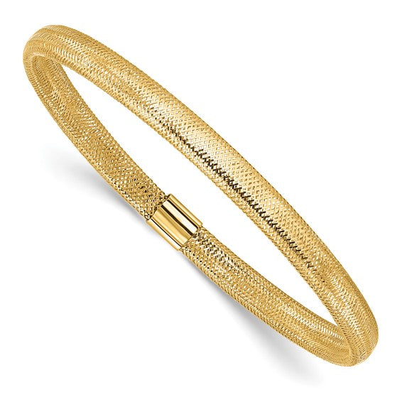 Gold Mesh Bracelet – The Jewelers Vault