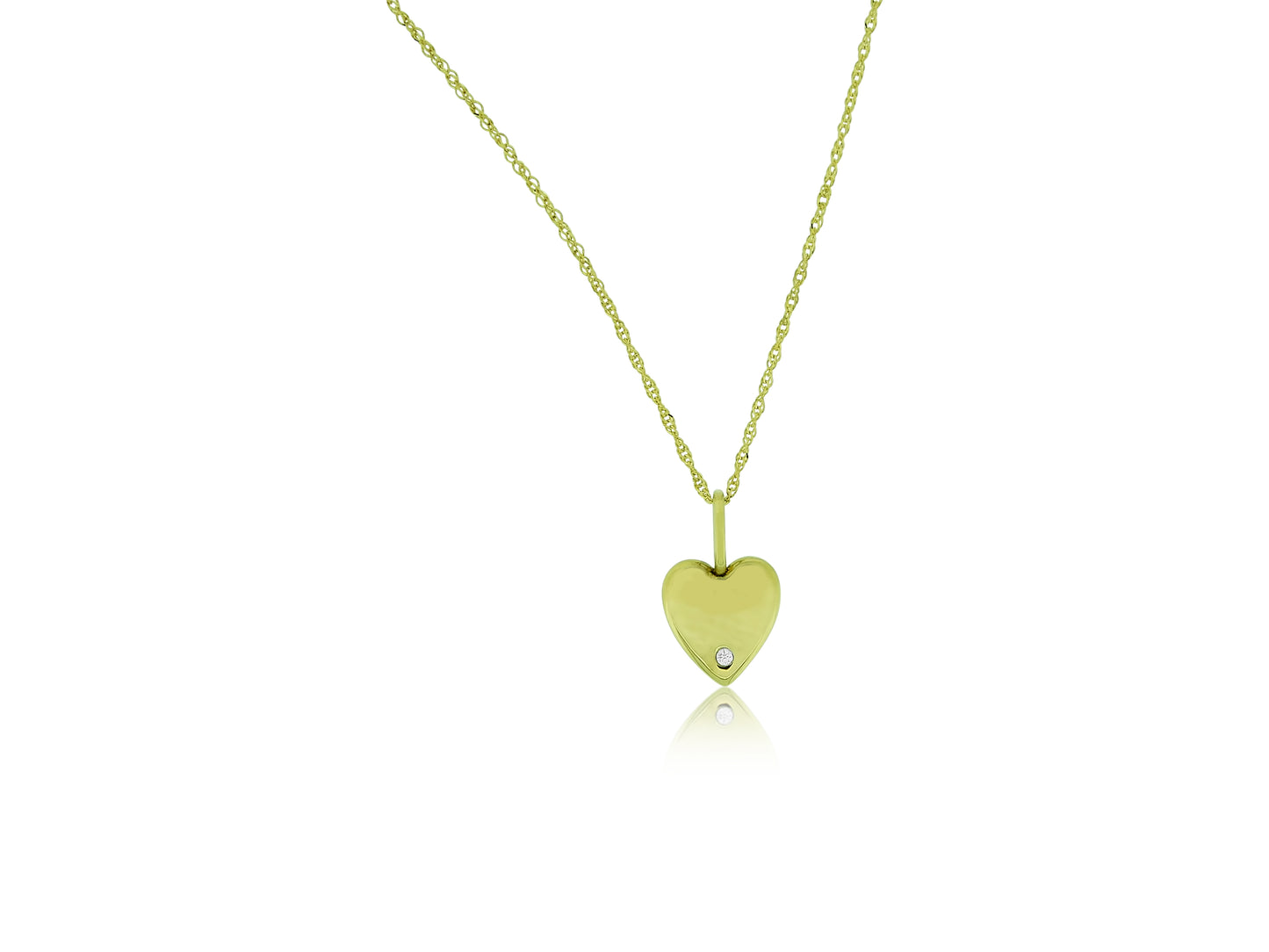 Heart Diamond Pendant