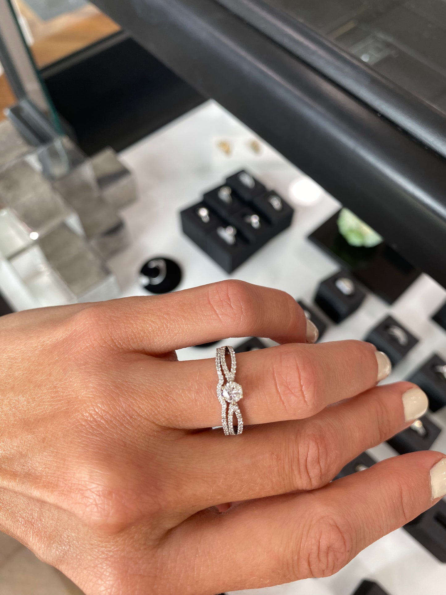 Diamond Engagement Ring Set