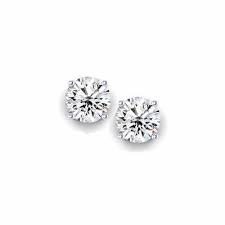 Crown Set Diamond Studs